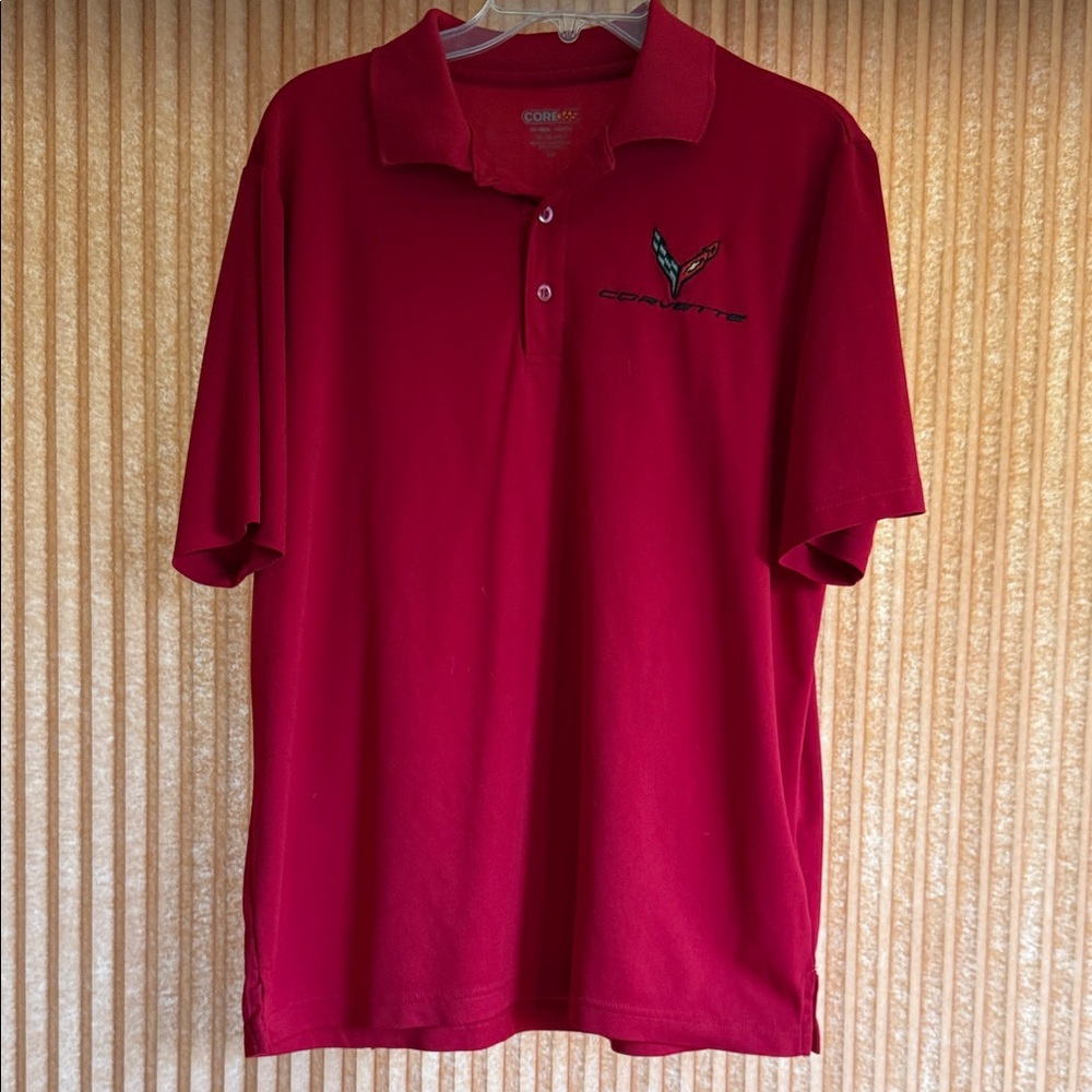 Red Corvette Polo Shirt